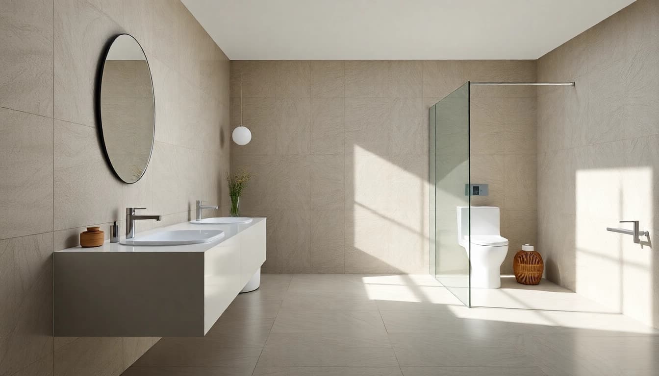 Erleben Sie die Eleganz von sonni sanitär in einem modernen Badezimmer mit stilvollen Armaturen.