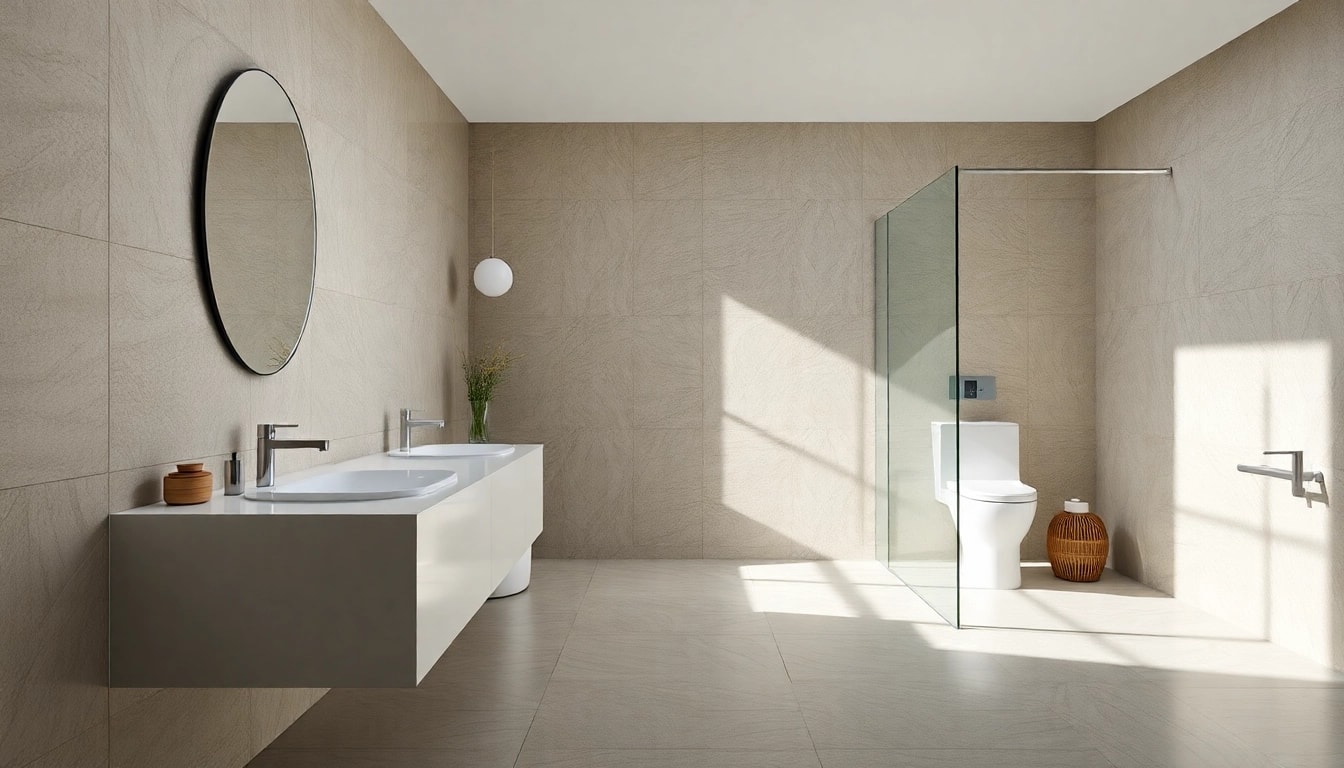 Erleben Sie die Eleganz von sonni sanitär in einem modernen Badezimmer mit stilvollen Armaturen.