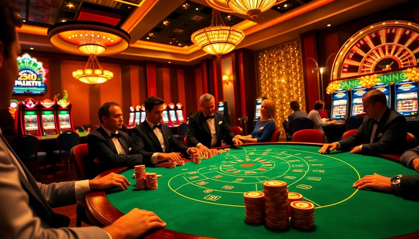 Experience the thrill of strategic gaming at http://98wintt.com/ with vibrant casino tables and enthusiastic players.