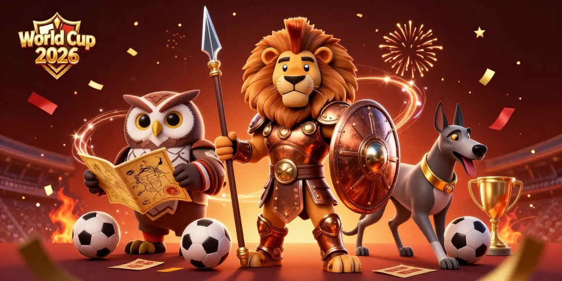Bet on World Cup 2026 matches with the ultimate sports betting illustration featuring dynamic characters.