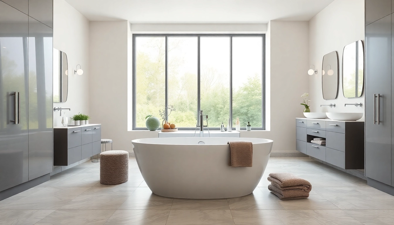 Transform your space with stunning bathroom renovations manchester showcasing modern designs and elegant fixtures.