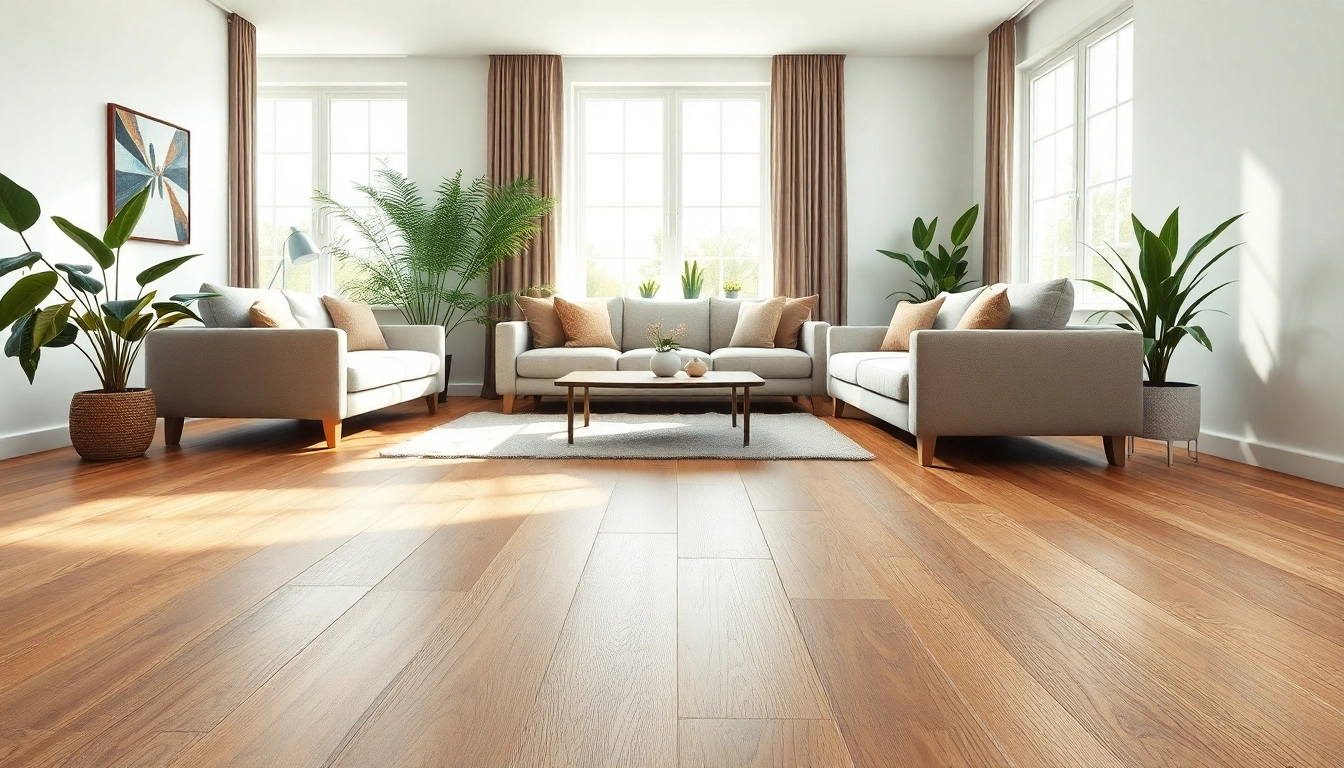 Transform your space with flexible vinyl plank flooring showcasing modern aesthetics and warm ambiance.