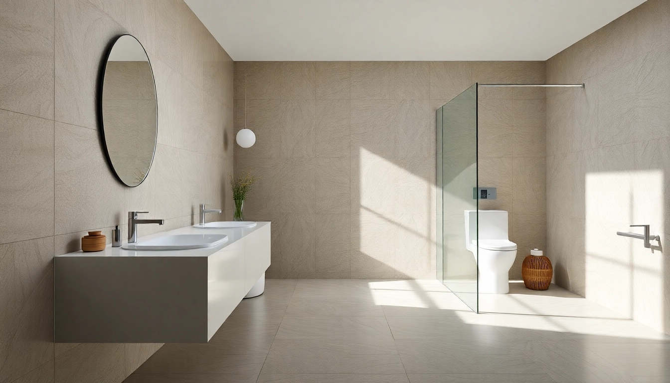 Erleben Sie die Eleganz von sonni sanitär in einem modernen Badezimmer mit stilvollen Armaturen.