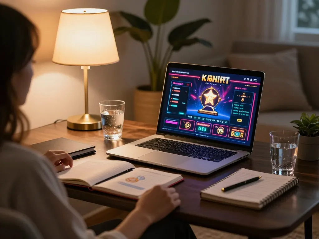 Engaging online casino experience with nhà cái SC88 interface and cozy atmosphere.