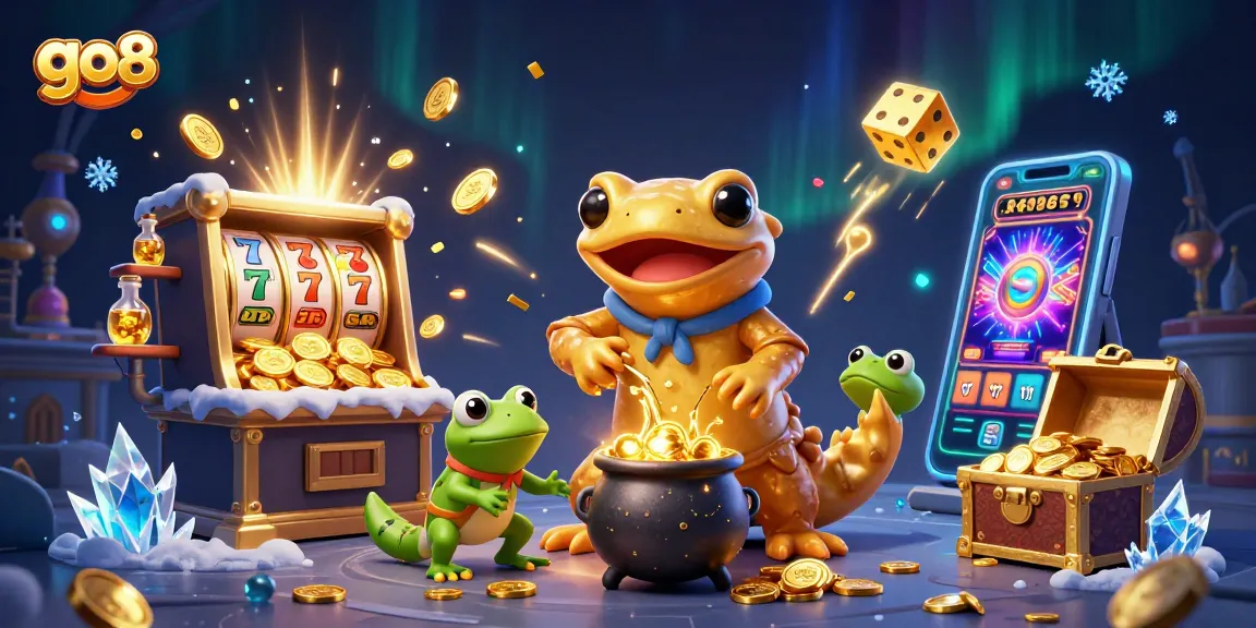 Play go 88 slots with golden Jackpot wins in a captivating fantasy casino scene.