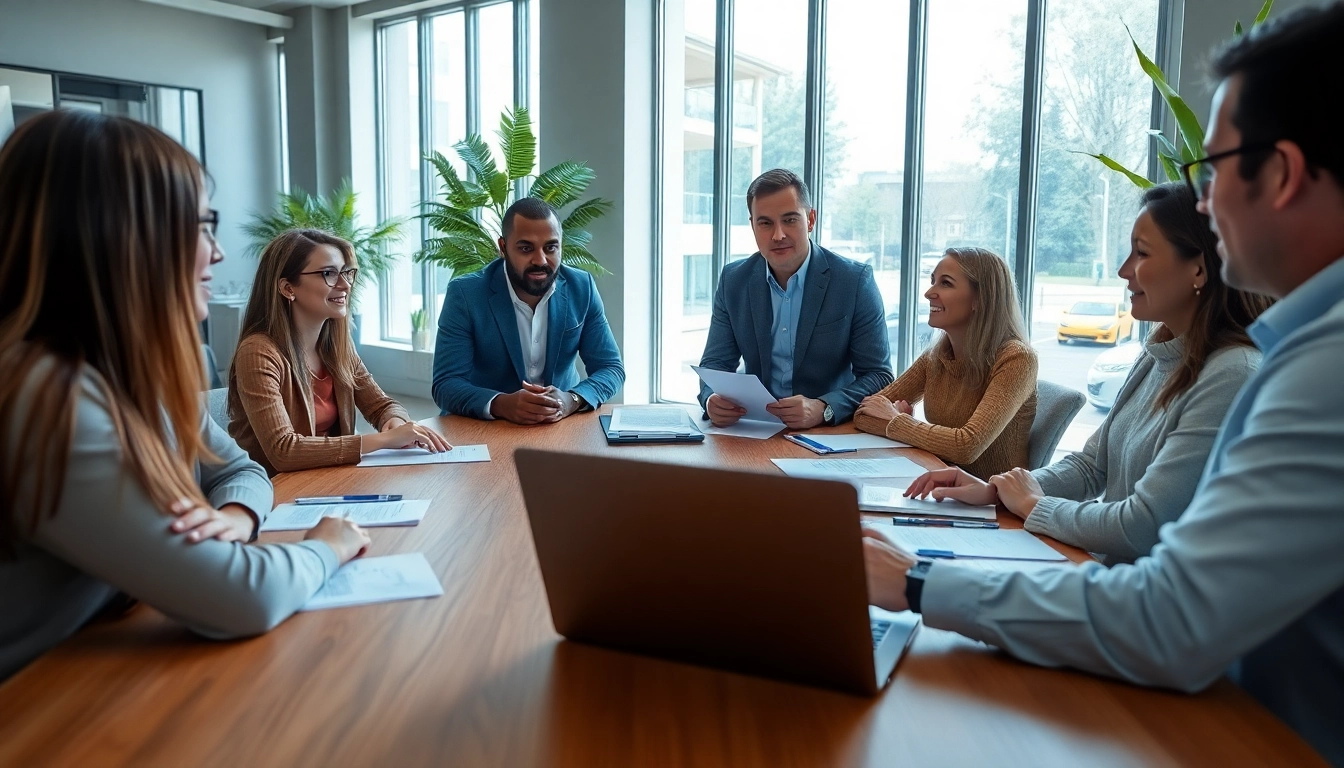 Learn who offers warranty protection plans for both cars and homes in a professional office setting.